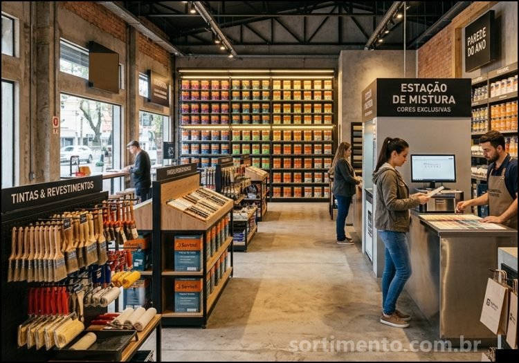 Lojas de Tintas - Mercado de Tintas no Brasil