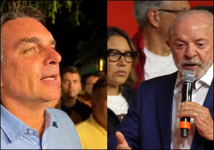 Flavio Bolsonaro X Luis Inácio Lula da Silva